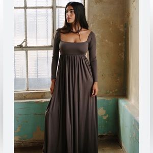 Rachel Pally Isla dress, brand new w/ tags, size XS. Mauve (Sundown), maternity.